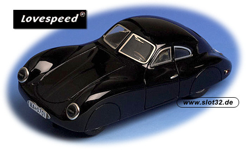 LOVESPEED Porsche 60K10 experimental car 1940 black